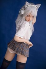 silicone school girl sex doll