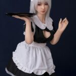 Silicone anime maid sex doll