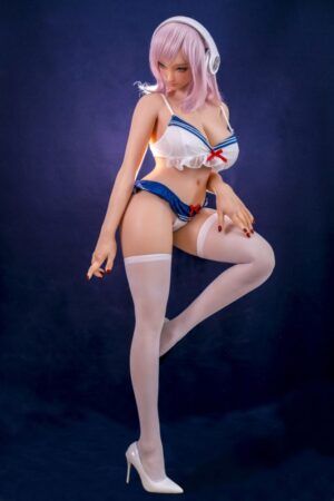 Silicone anime busty sex doll