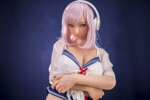 Silicone anime busty sex doll