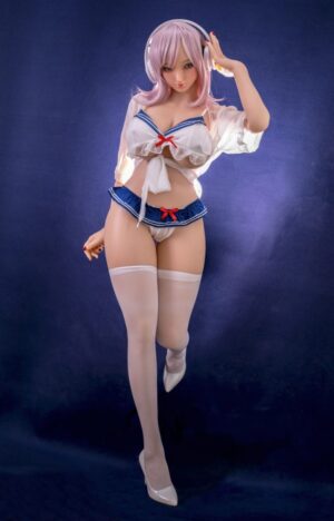 Silicone anime busty sex doll