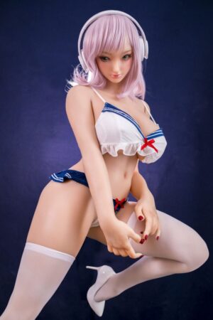 Silicone anime busty sex doll