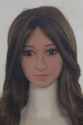 165cm doll with long brown hair and realistic facial features, set against a plain background.