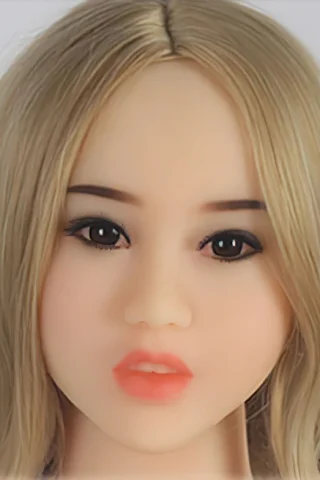 Doll, 288cm, featuring long blonde hair, realistic facial features, and soft pink lips.