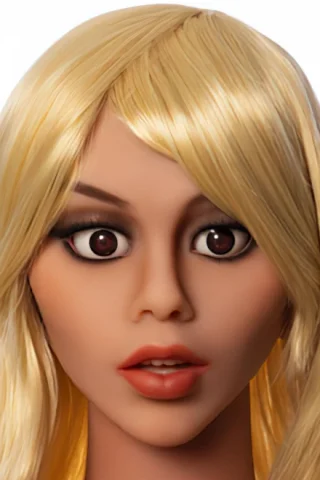 302 doll with long blonde hair and elf-like ears, featuring large brown eyes and a surprised expression.