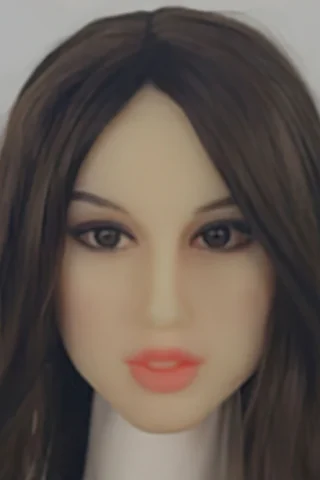 365 doll with long brown hair and natural makeup featuring full lips and defined eyes.