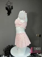 dotted skirt sex doll outfit