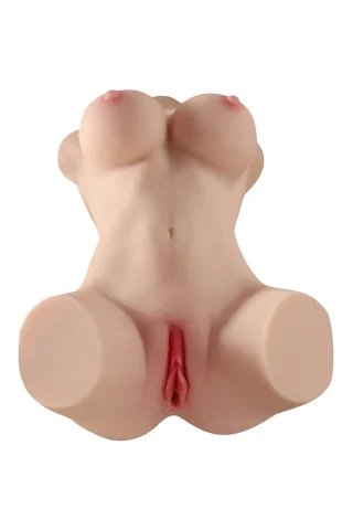 Merida 15.43lbs TPE torso masturbator featuring a smooth skin texture, realistic breasts, and detailed anatomical features.