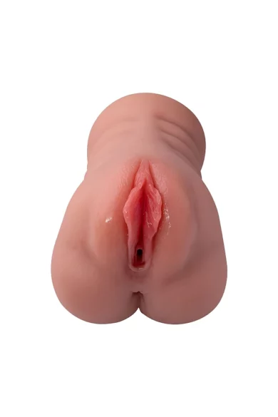 Ramarr 1.98lbs Masturbator made from realistic silicone on white background