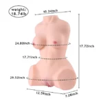 Delia 9.2lbs TPE Torso