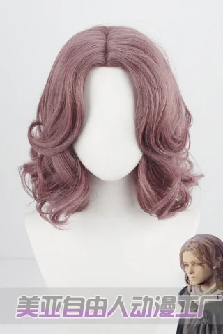 ZXR Radiant wig #35 features soft, wavy lavender hair styled in a shoulder-length cut.