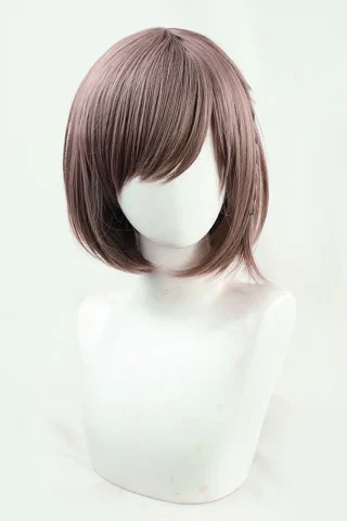 ZXR Radiant wig #67 features a short, light brown bob with bangs, displayed on a white mannequin head.