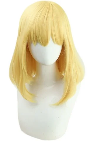 ZXR Radiant wig #86 features a straight, shoulder-length blonde style with blunt bangs.