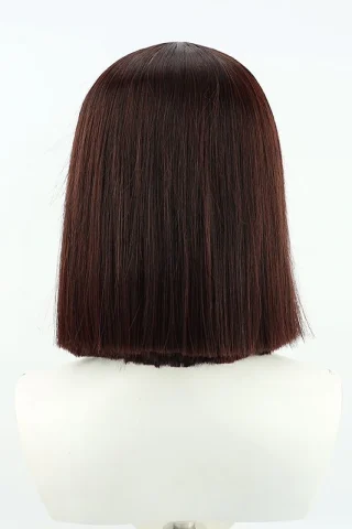 ZXR Radiant wig #3 features a straight, shoulder-length bob in a rich brown color, displayed from the back.