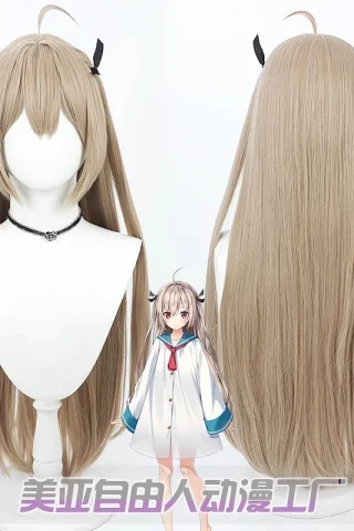 ZXR Radiant wig #16 features long, straight blonde hair with two small black clips on top, displayed on a mannequin.