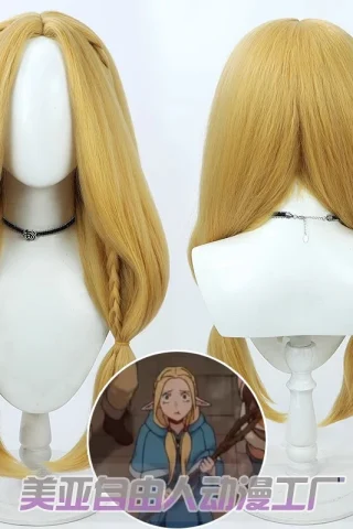 ZXR Radiant wig #31 features long, straight blonde hair with braided sections and two ponytails, displayed on a white mannequin.