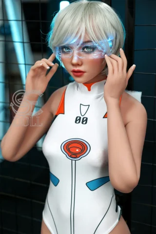 Kemeny 9-1 doll features a futuristic design with stylish glasses and a sleek bodysuit.